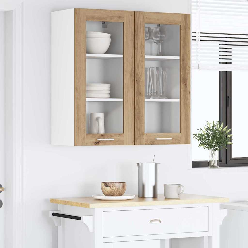 Hängeschrank Riga Artisan-Eiche 40 x 31 x 80 cm Holzwerkstoff